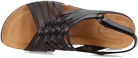 Easy Spirit Women's Mar Sandal, Black 001, 8 Wide | Image 5