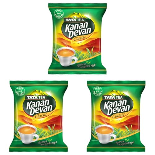 Image of Tata Tea Kanan Devan Classic | Pure & Natural | CTC Dust Tea | 1 kg (Pack of 3)