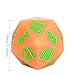 IUSTIDIE 55mm Silicone D20, Glow-in-The-Dark Large D20 Single 20 Sided DND Dice, D20 Giant Dice with Gift Box for Dungeons and Dragons RPG Bar Pub Club Party Classroom Games(Orange Red/Green)