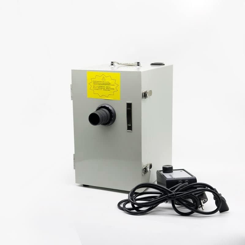 Super Dental Lab Digital 370W Single-Row Dust Collector Vacuum Cleaner US Stock 110V