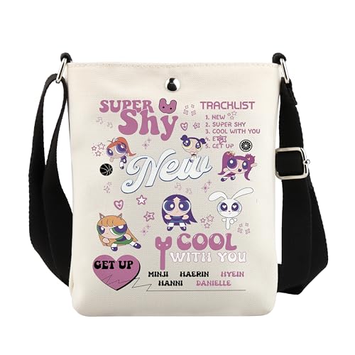 UJIMS Korea-Pop Group Band Gift Singer Album Crossbody Bag Korea-Pop Music Lover Merchandise Korea-Pop Fans Gift