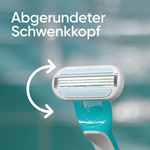 Gillette Venus Tropical Einwegrasierer Damen, 3 Stück, Rosa, Orange, Grün – Ansicht 4