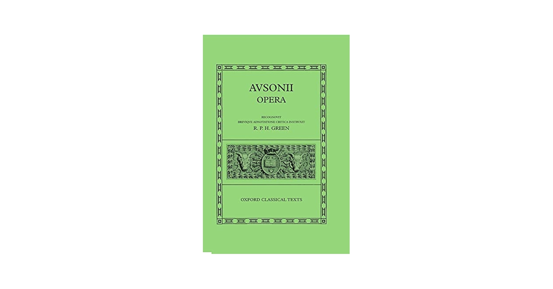 洋書 ri Opera (Oxford Classical Texts) Opera (Oxford