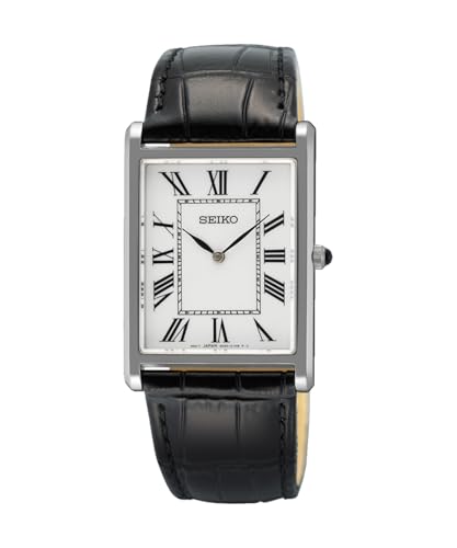 Seiko Damen Analog Uhr mit Leder Armband SWR103P1