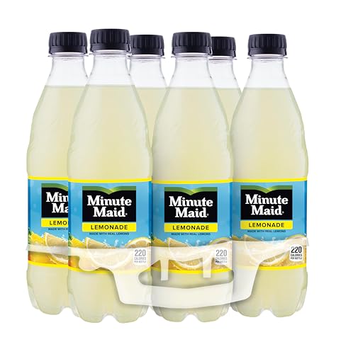 Minute Maid Lemonade,16.9oz, 6 bottles