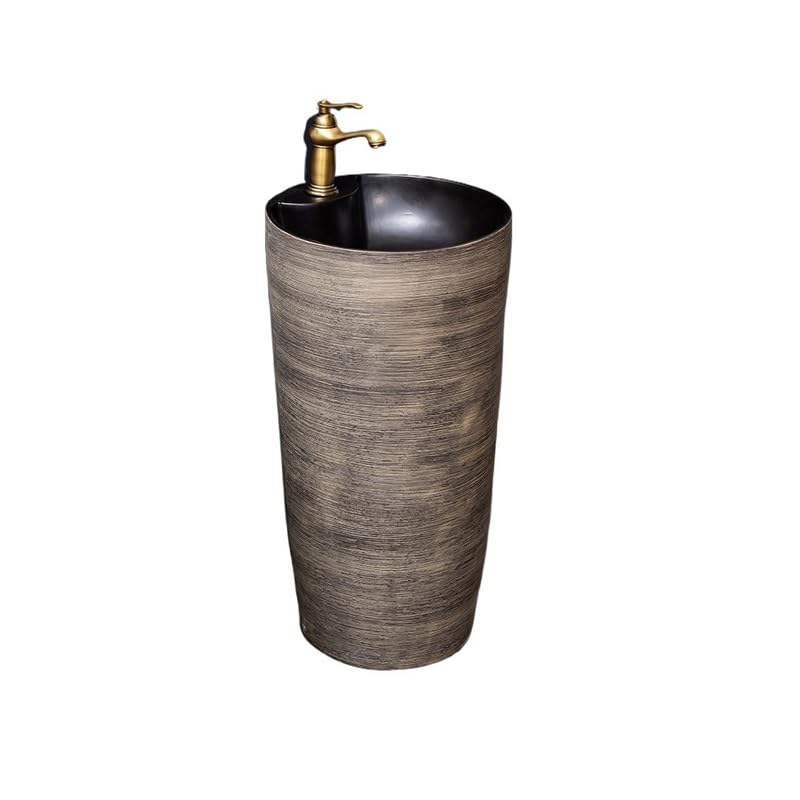 Ceramiczna Umywalka Łazienkowa Nablatowa, Umywalka Na Postumencie Do Domu I Hotelu, Stylowa Umywalka Nablatowa, Niezbędny Element Łazienki Ogrodowej, Elegancki Design