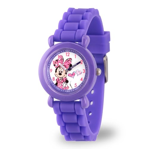 Disney WDS000137 reloj infantil de fácil lectura para aprender las horas