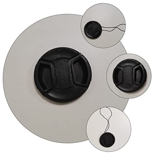 Cubierta de lente réflex resistente salpicaduras protector objetivos cámara 12 unidades 3