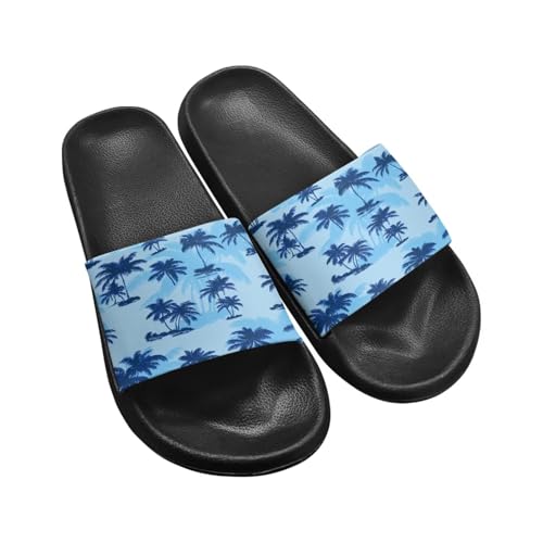 Forchrinse Skull Slides for Women Men Goth Sandals Slippers Y2K Fashion Slide Platform Summer Shoes Arch Support