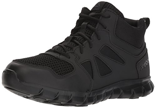 Reebok Men's Sublite Cushion Tactical RB8405 Military & Tactical Boot, Black, 10.5 W US