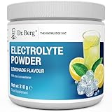 Dr. Berg Zero Sugar Hydration Keto Electrolyte Powder - Enhanced w/ 1000 mg of Potassium & Real Pink Himalayan Salt (NOT Table Salt) - Lemonade Flavor Hydration Drink Supplement - 50 Servings