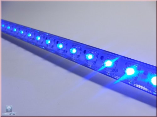 Preisvergleich Produktbild Superflux 30 LED Leiste Stripe Wasserfest blau 50cm, IP64