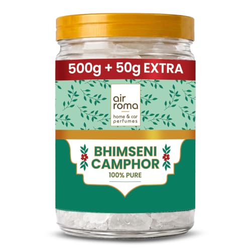 Image of AIR ROMA Pure Bhimseni Camphor 550g | Puja, Aarti & Meditation
