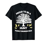Hunt-Familientreffen 2026: Zusammenführung des Familienstammbaums T-Shirt