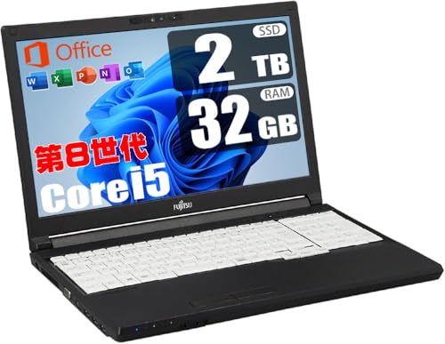 yςݕizxm FMV LIFEBOOK A579 / 8 Core i5 8265U / SSD 2TB /  32GB / MS Office 2019 / Windows 11 / WebJ Wi-Fi Bluetooth e