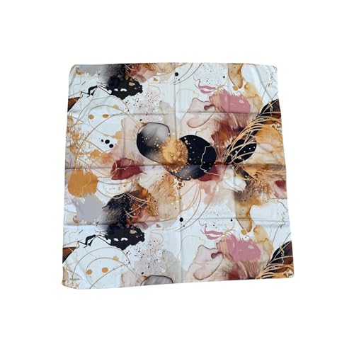 Perfect Satin Square Head Scarf for Women, 37”, Tichel Head Covering, Chemo Headwear, Bandana