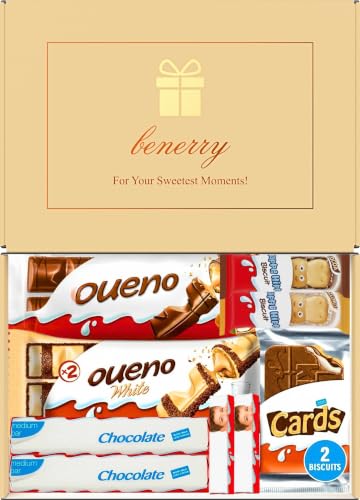 Benerry Milk Chocolate Gift Box Bueno Happy Hippo & Cards Letterbox Hamper