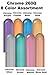 Qualatex 260Q Chrome 8 Color Assortment 100 Count