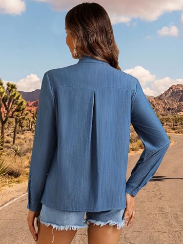 Image of MYMORE Womens Sparkly Fringe Shirt Western Cowgirl Country Concert Outfit