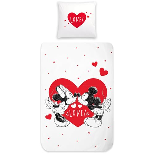 Ropa de cama Disney amor corazon con cremallera el regalo ideal de bodas 6