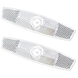 Amazon.co.uk Aeaocvo 2 Pack Bike Wheel Reflectors Bicycle Spoke Reflector, Bike Front and Rear Safety Warning Reflector for Night Cycling Mountain Bikes Road Bikes #ad #ad
