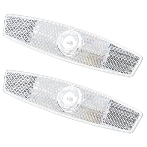 Amazon.co.uk Aeaocvo 2 Pack Bike Wheel Reflectors Bicycle Spoke Reflector, Bike Front and Rear Safety Warning Reflector for Night Cycling Mountain Bikes Road Bikes #ad #ad