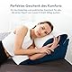 MKS. Keilkissen 4-teiliges Ergonomisch Kissen-Set | 12 in 1-Multifunktionsdesign mit Ebnehmbarem & Waschbarem Bezug zum Schlafen und Lesen