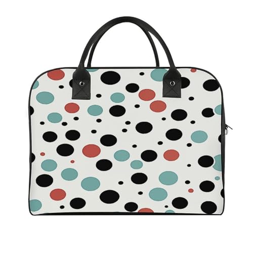 Bolso tote de nylon con bolsillos y correa ajustable miniatura 1