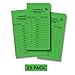 GOTSAFETY Eye Wash/Safety Shower Station Inspection Tags - 25 Pack, 4-Year Monthly Inspection Record - Premium Vinyl, UV/Waterproof, OSHA Approved