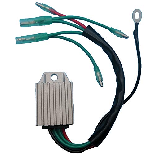 Tuzliufi Voltage Regulator Rectifier for Yamaha Outboard Engines 6J8-81960-00 F15-07060001 6HP 8HP 9.9HP 13.5HP 15HP 20HP 25HP 30HP 40HP 50HP F8 F9.9 F13.5 F15 Z623