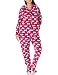 Casual Moments Women's One-Piece Footed Pajama