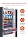 Afen Commercial Vending Machine Snack & Drink 60 Slot Refrigerated Soda Combo Vending Machine for Business Fatory Bulk Cashless, Bill Acceptor and Card Reader