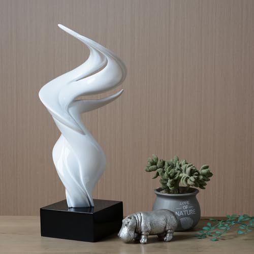 Escultura moderna para decoración de mesa de resina 16 pulgadas miniatura 5