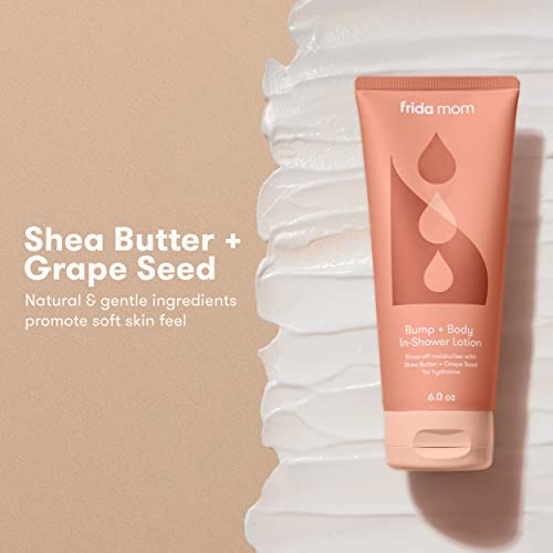 Frida Mom Bump + Body In-Shower Lotion - Moisturizing + Hydrating For Pregnant Dry & Stretched Skin - 6 Oz #TOP4