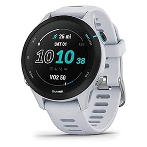 Garmin Forerunner® 255S Music, Smaller GPS Running Smartwatch with Music, Advanced Insights, Long-Lasting Battery…