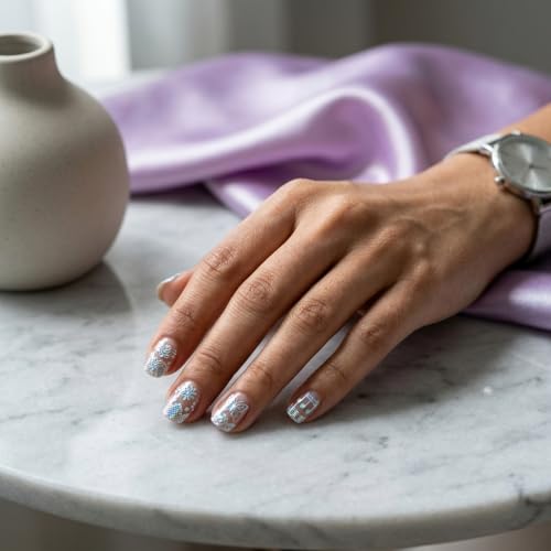 Image of MAYCREATE Exotic Style Nail Stickers, Nail Art Sticker, 3D Self Adhesive Nails Decals of Flowers Fruits Stars for DIY Nail Art Women, Wedding, Party, Concerts