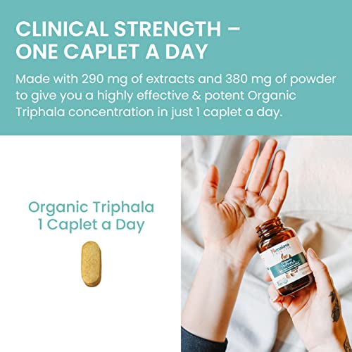 Himalaya Organic Triphala, Colon Cleanse & Digestive Supplement For Occasional Constipation thumb #5