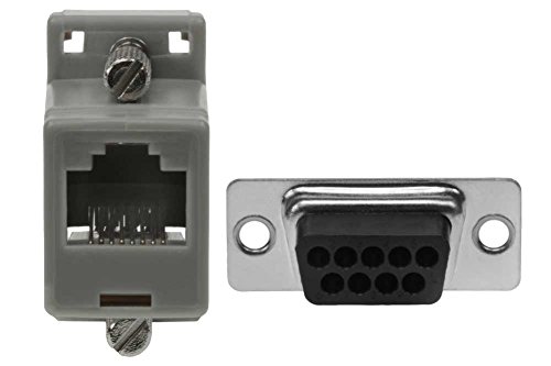 Sf Cable, Db9 Female To Rj12 Modular Adapter Gray #TOP1
