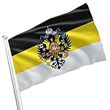 Russian Imperial Coat of Arms Eagle Tzar Czar 3x5 feet Flag Banner Vivid Color Double Stitched Brass Grommets