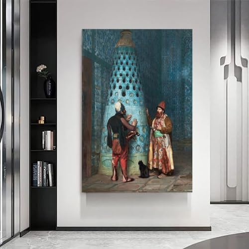 Impression sur toile Before The Audience Jean-Leon Gerome 30x45 cm - 5