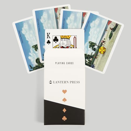 Lantern Press Baraja Poker Fort Myers Florida 52 Cartas miniatura 6