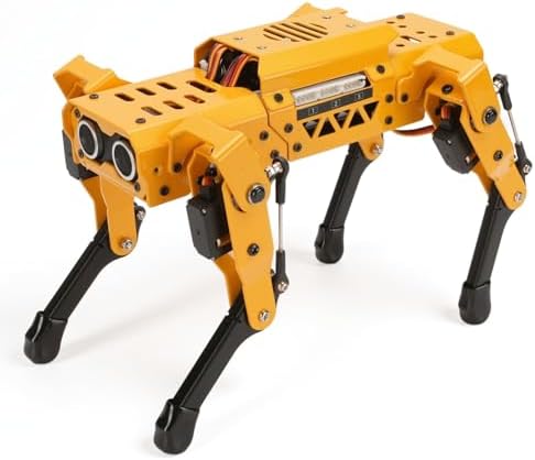 Smart AI Robot Dog, Quadruped Programmable Robot, Coreless Servos...