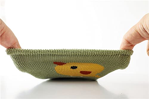 EnJoCho 1-8 Years Girls Knee High Socks Dress Stocking Tall Socks Cotton Cartoon Toddler Baby Kids Girls Boys Knee Socks (D, One Size)3