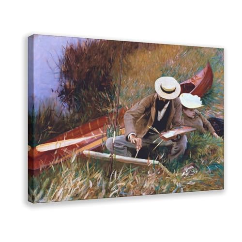 Toile John Singer Sargent pour habiller un mur vide sans percer de gros trous