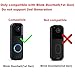 Blink Doorbell Mount, Anti Theft Blink Video Doorbell Mount, No Drill Door Mount for Blink Video Doorbell Camera 2021 1st Gen, Weather Proof