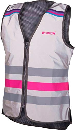 WOWOW Lucy Jacket Full Reflective Pink Veste Cyclo Femme, Gris, FR : M (Taille Fabricant : M) Cover