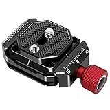 CofunKool Quick Release Camera Mount Clamp Arca Swiss Plate with 1/4" to 3/8" Thread for DSLR Action