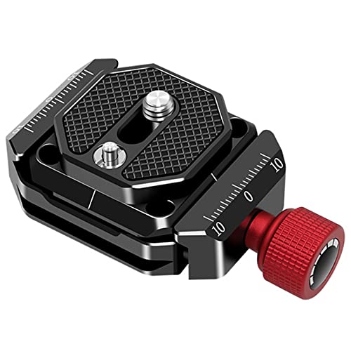 Cofunkool Quick Release Camera Mount Clamp Arca Swiss Plate With 1/4" To 3/8" Thread For Dslr Action Cameras Dji Zhiyun Stabilizers Gimbal Slider Tripod Monopod #TOP11