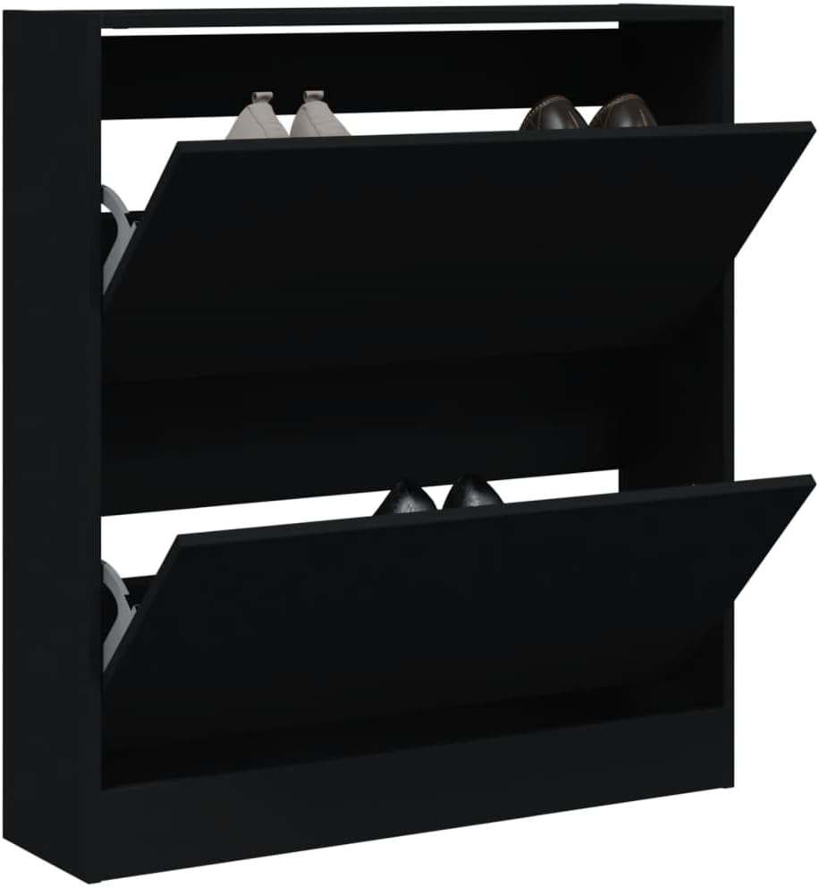 Diagram showing shoe cabinet dimensions