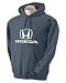 Honda Grey Heather Hooded Sweat Shirt